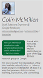 Mobile Screenshot of colinm.org